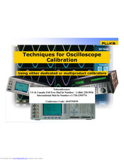 Fluke Oscilloscope Calibration Manual