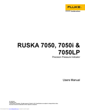 Fluke RUSKA 7050LP User Manual