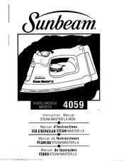 Sunbeam Steam Master LX 4059 Instruction Manual
