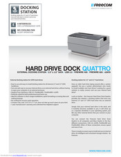 Freecom Hard Drive Dock Quattro Overview