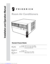 Friedrich Kuhl SS15 Installation And Operation Manual