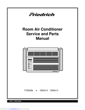 Friedrich CP06A10 Service And Parts Manual