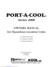 Port-A-Cool PAC2K36EP Owner's Manual