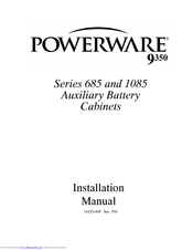 Powerware 685 Series Installation Manual