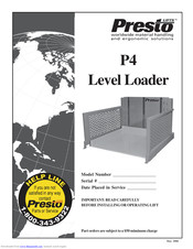 Presto P4 User Manual