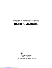 Princeton SP-88 User Manual