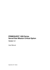 Fujitsu PRIMEQUEST 1000 Series User Manual