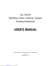 Fujitsu GA-7VAXFS User Manual
