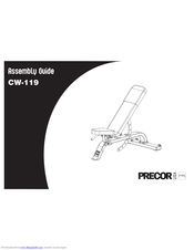 Precor CW-119 Assembly Manual