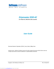 Hoffmann & Hoffmann Dripmaster EDD-4C User Manual
