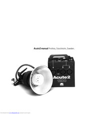 Profoto Acute2 2400 Manual