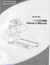 ProSpot Fitness AT110 Owner's Manual
