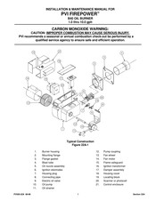 PVI Industries FIREPOWER B40 Installation & Maintenance Manual