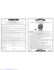 Aladdin Quadra-Fire 1900 Installation, Operation And Maintenance Instructions