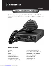 Radio Shack 21-1703 A User Manual