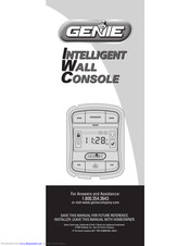 Genie Intelligent Wall Console Manual