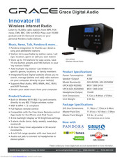 Grace Digital INNOVATOR III GDI-IR2500 Specifications