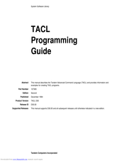 Hp TACL Programming Manual