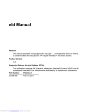 Hp eld Manual