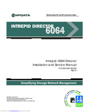 McDATA Intrepid 6064 Director Installation And Service Manual