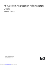 Hp HP-UX 11i v3 Administrator's Manual