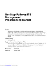 Hp NonStop Pathway/iTS Programming Manual