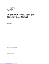 3Com VCX V7122 User Manual