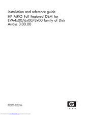 Hp MPIO Installation And Reference Manual