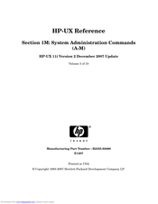 Hp HP-UX 11i Administration Manual