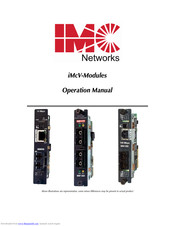 IMC Networks iMcV-S2SM/1250 Operation Manual