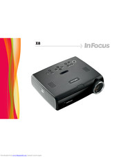 InFocus X8 User Manual