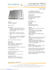 Innovaphone IP6010 Datasheet