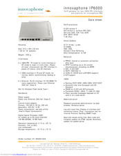 Innovaphone IP6000 Datasheet