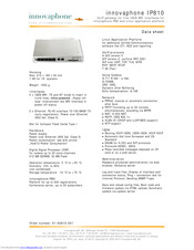 Innovaphone IP810 Datasheet