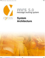 Cycos Cycos ERGO mrs 5.0 Manual