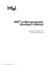 Intel i960 Jx Developer's Manual