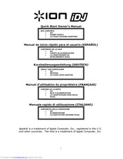 Ion iDJ Owner's Manual