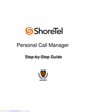 ShoreTel ShoreWare User Manual