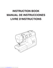 Janome CJ14 Instruction Book