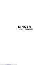Singer 221G155 Service Manual