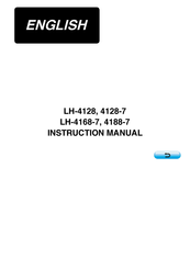 JUKI LH-4128-7 Instruction Manual