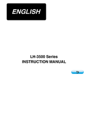 JUKI LH-3588 Instruction Manual