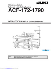 JUKI ACF-172-1790 Instruction Manual