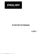 JUKI IP-200 Setup Manual