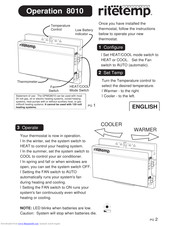 ritetemp 8010 Operation Manual