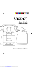 Roberts SRCD970 Manual