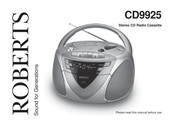 Roberts CD9925 Manual