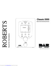 Roberts Classic 2000 Manual