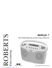 Roberts ecologic 7 Manual