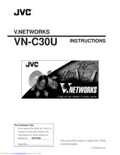 Jvc V.NETWORKS VN-C30U Instructions Manual